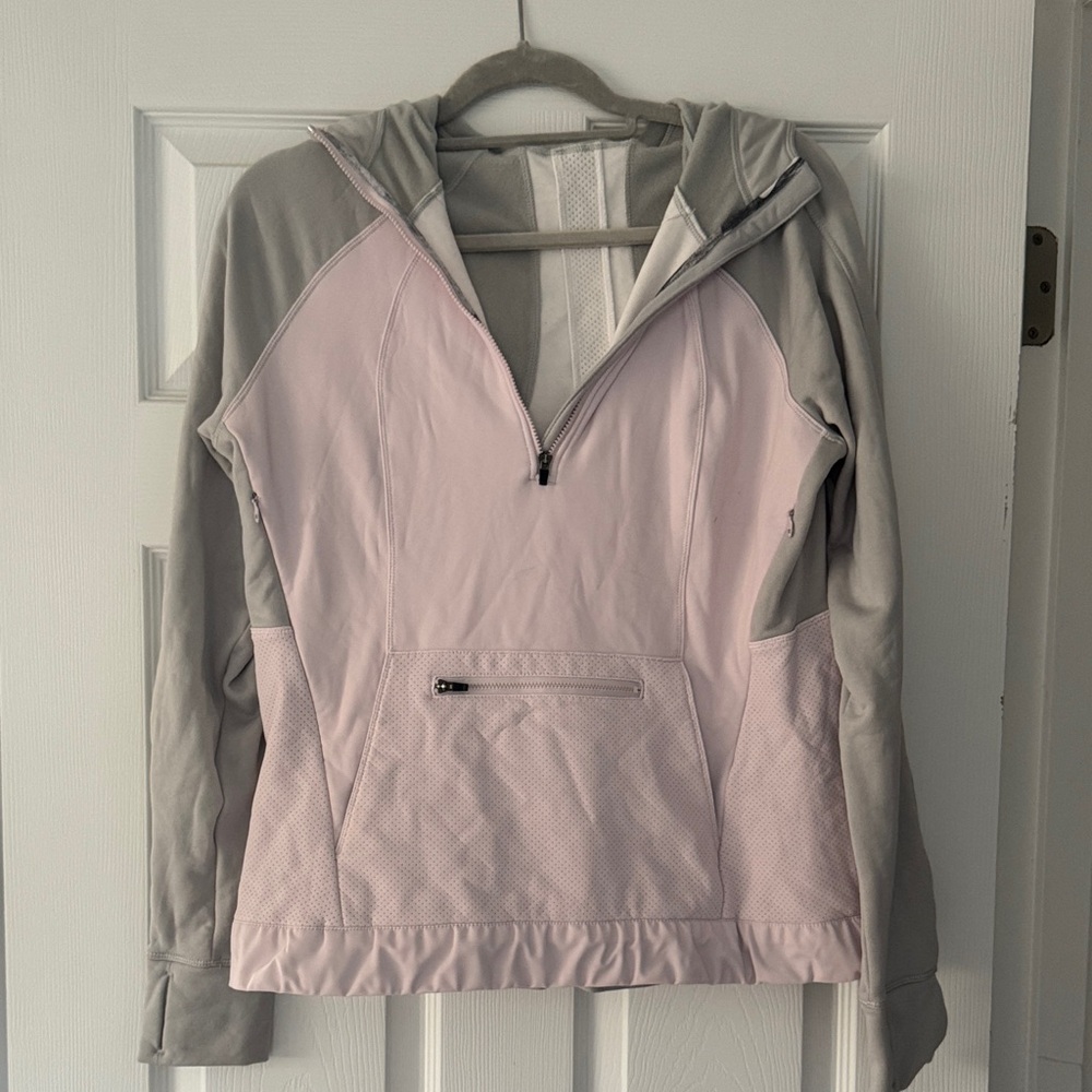 Lululemon Athletica Pink and Gray Jacket